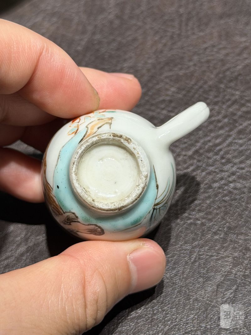 清乾隆 粉彩花鸟纹茶具一套25件 - 图100